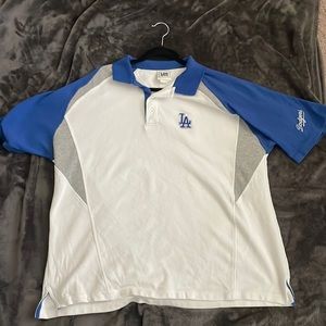 Vintage LA Dodgers Lee Sport Polo Shirt XL. LA Baseball MAKE AN OFFER!!